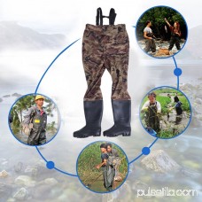 Camouflage Rafting Wear Men Waterproof Stocking Foot Breathable Chest Wader For Outdoor Hunting Fly Fishing 570811543
